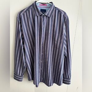 Tommy Bahama Coastal Cord striped button down